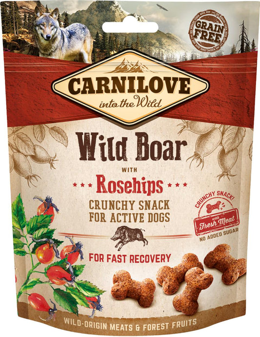 Carnilove, Crunchy Snack Vildsvin og Hyben