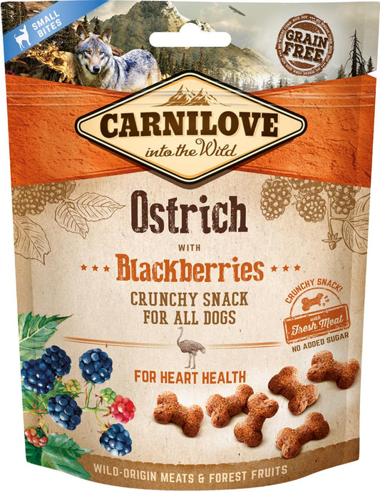 Carnilove, Crunchy Snack Struds og Brombær